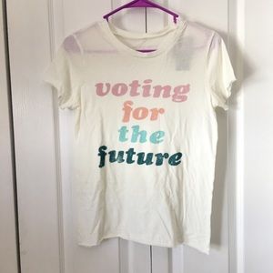 Grayson threads voting for the future graphic T-shirt XS NWT
